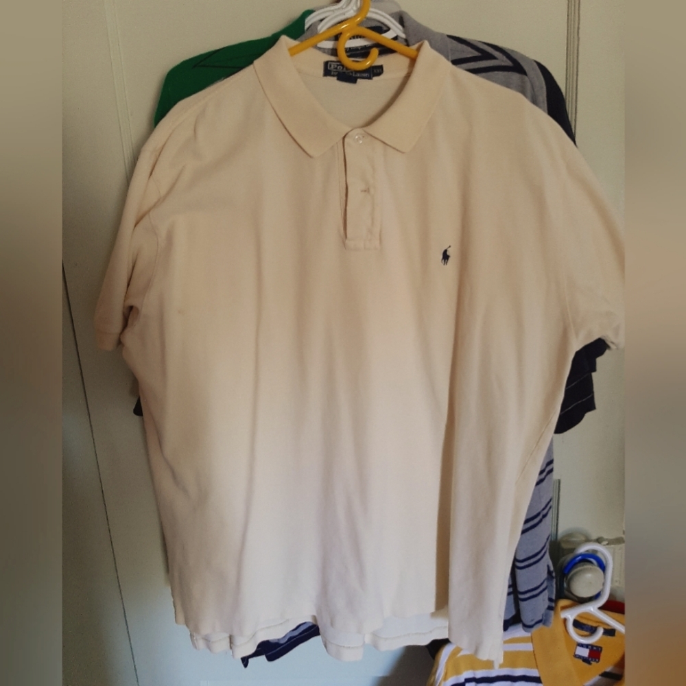 Ralph Lauren Yellow Polo EUC